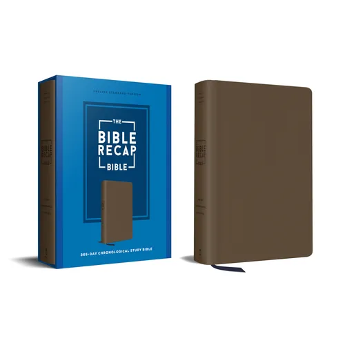 The Bible Recap 365-Day Chronological Study Bible: English Standard Version--Imitation Leather