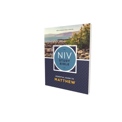 NIV Study Bible Essential Guide to Matthew, Paperback, Red Letter, Comfort Print