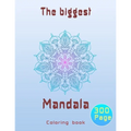 The biggest mandala coloring book: Unique relaxing mandala designs adults and teens coloring book hours of pure fun .