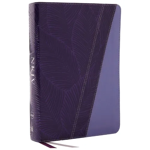 NKJV Study Bible, Leathersoft, Purple, Full-Color, Comfort Print: The Complete Resource for Studying God's Word