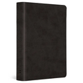 ESV Value Large Print Compact Bible, Red Letter (Trutone, Black)