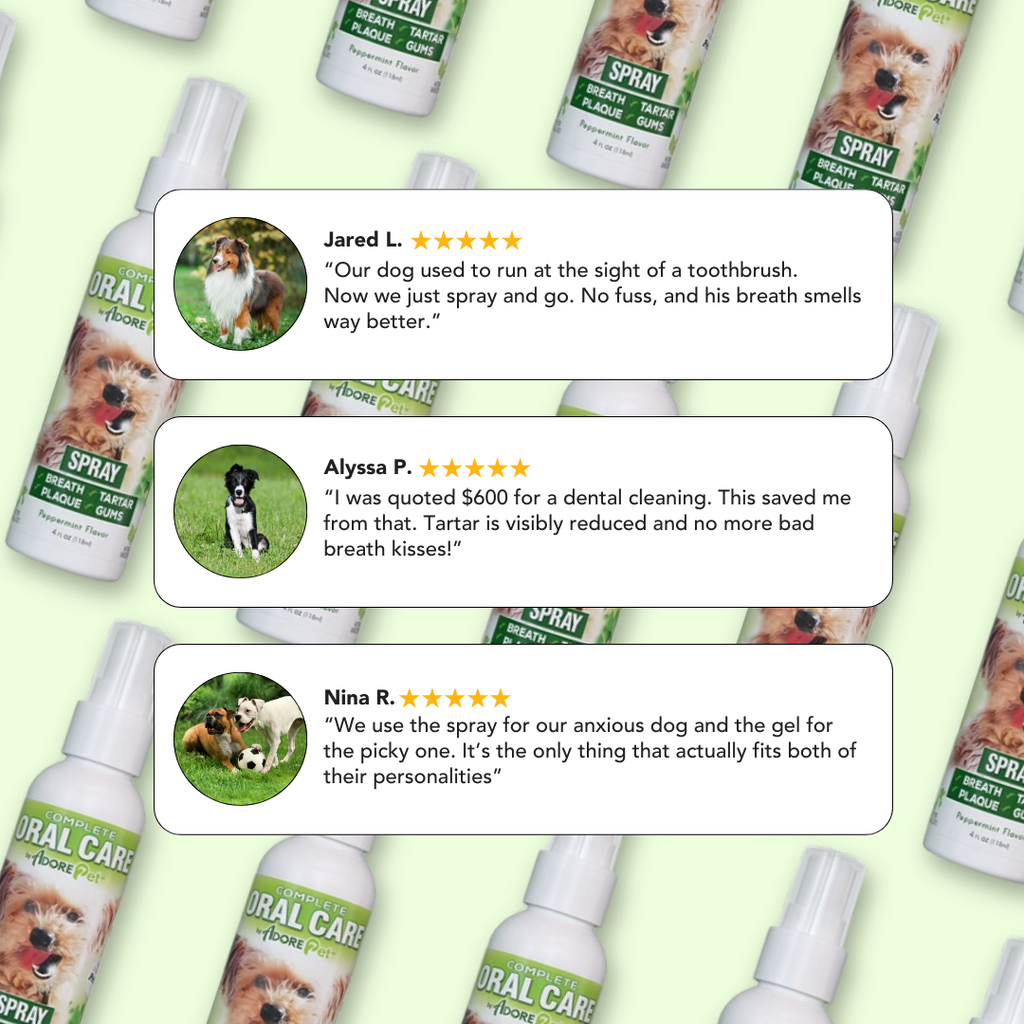 Natural Dog Oral Care Spray