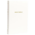 KJV, Gift and Award Bible, Imitation Leather, White, Red Letter Edition