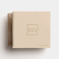 Niv, Spiral-Bound Illustrating Bible: The Gospels, Leathersoft Spiral, Tan: Draw, Write, and Reflect Your Way Through Scripture
