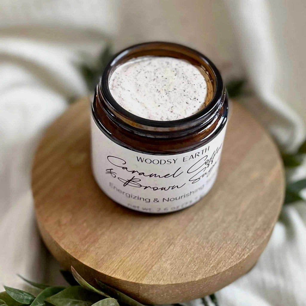 Caramel Coffee Brown Sugar Scrub – Exfoliate, Hydrate & Glow