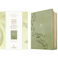 NLT Every Woman's Bible, Filament Enabled (Leatherlike, Olive Branch Green, Red Letter)