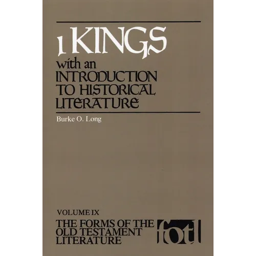 1 Kings: With an Introduction to Historical Literature