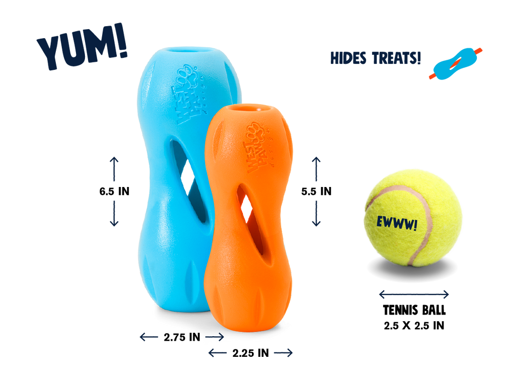 Qwizl – Tough Treat-Dispensing Dog Toy