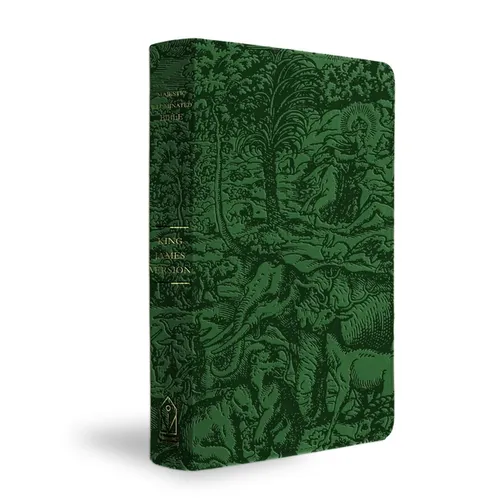 KJV Majestic Illuminated Bible (Emerald Leatherluxe)
