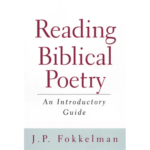 Reading Biblical Poetry