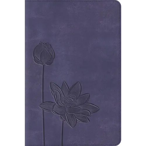 ESV Compact Bible (Trutone, Lavender, Bloom Design)