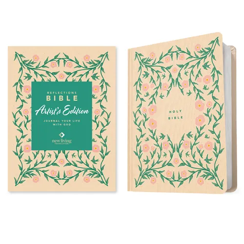 NLT Reflections Bible, Artist's Edition (Hardcover Cloth): Journaling Your Life with God