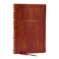 RSV Personal Size Bible with Cross References, Brown Leathersoft, (Sovereign Collection)