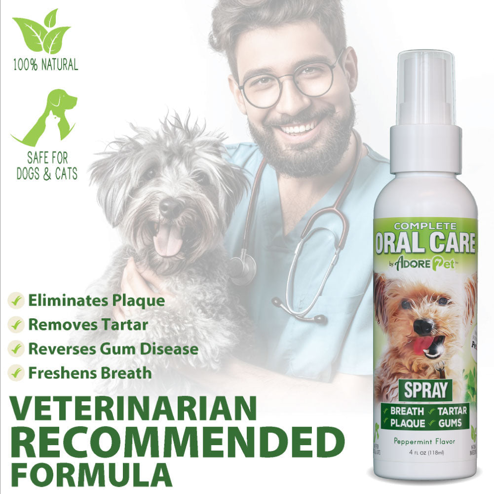 Natural Dog Oral Care Spray