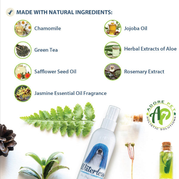 Waterless Dog Shampoo & Conditioner