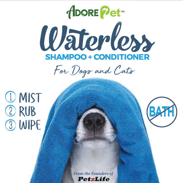 Waterless Dog Shampoo & Conditioner