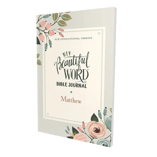Niv, Beautiful Word Bible Journal, Matthew, Paperback, Comfort Print