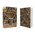 Niv, Outdoorsman Bible, Lost Camo Edition, Leathersoft, Red Letter Edition, Comfort Print: The Field-Ready Cover Blends in But the Words Stand Out wit