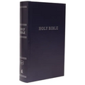 KJV, Pew Bible, Large Print, Hardcover, Blue, Red Letter Edition