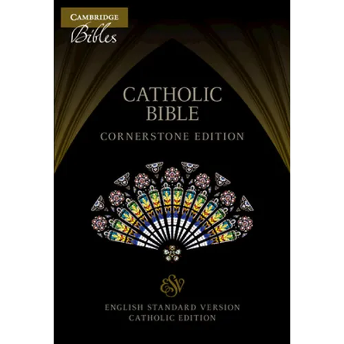 Esv-CE Catholic Bible, Cornerstone Edition, Black Imitation Leather, Esc662: T