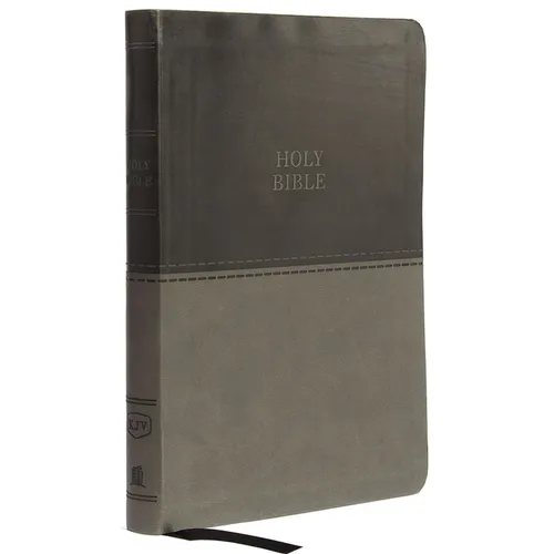 KJV, Thinline Bible, Large Print, Imitation Leather, Red Letter Edition