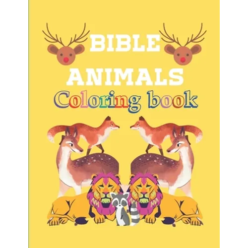 Bible animals: Coloring book