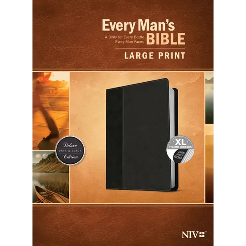 Every Man's Bible NIV, Large Print, Tutone