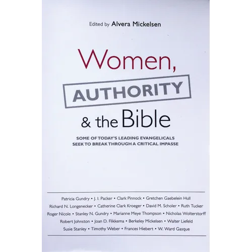 Women, Authority & the Bible
