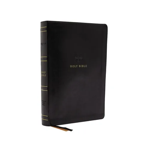 Nrsv, Catholic Bible, Standard Large Print, Leathersoft, Black, Comfort Print: Holy Bible