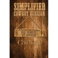 Simplified Cowboy Version: New Testament