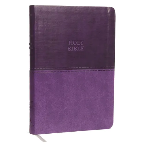 KJV, Thinline Bible, Large Print, Imitation Leather, Red Letter Edition
