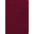 NASB Super Giant Print Reference Bible, Burgundy Leathertouch, Indexed