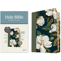 KJV Personal Size Giant Print Bible, Filament Enabled (Leatherlike, Magnolia Sage Green, Indexed, Red Letter)