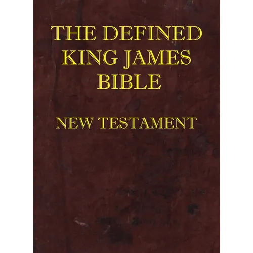 Defined King James Bible New Testament
