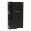 NKJV, Pew Bible, Large Print, Hardcover, Black, Red Letter Edition