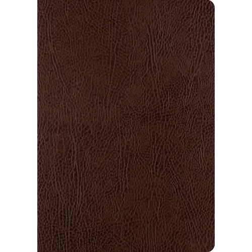 ESV Single Column Journaling Bible, Large Print (Mocha)