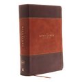 The King James Study Bible, Imitation Leather, Brown, Full-Color Edition