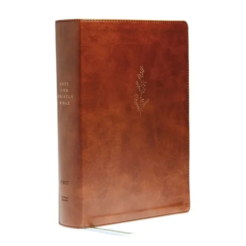 Young Women Love God Greatly Bible: A Soap Method Study Bible (Net, Brown Leathersoft, Comfort Print)