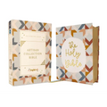 Niv, Artisan Collection Bible, Cloth Over Board, Multi-Color/Quilted, Red Letter, Comfort Print