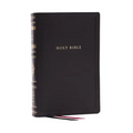 RSV Personal Size Bible with Cross References, Black Leathersoft, (Sovereign Collection)