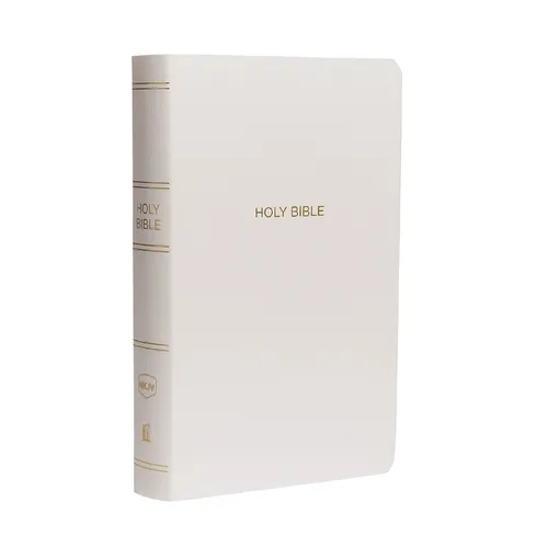 NKJV, Gift and Award Bible, Leather-Look, White, Red Letter Edition