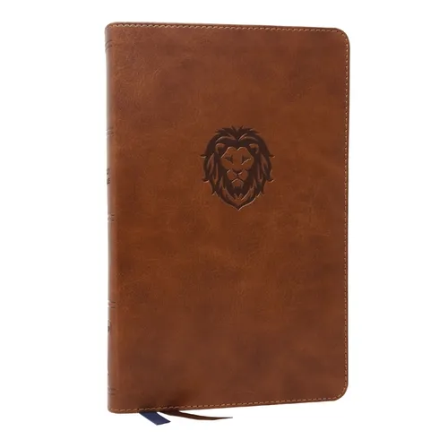 Nkjv, Thinline Bible Youth Edition, Leathersoft, Brown, Red Letter Edition, Comfort Print