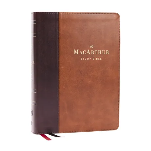 Lsb, MacArthur Study Bible, Brown Leathersoft, Comfort Print: Unleashing God's Truth One Verse at a Time (Holy Bible, Legacy Standard Bible)