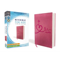 Niv, Bible for Kids, Leathersoft, Pink, Red Letter, Comfort Print: Thinline Edition (Easy-To-Read, Easy-To-Carry)