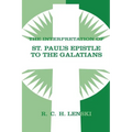 Interpretation of St Paul's Epistle to Galatians