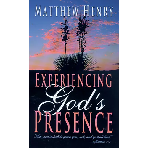 Experiencing God's Presence