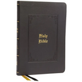 KJV Holy Bible: Large Print Thinline, Black Leathersoft, Red Letter, Comfort Print: King James Version