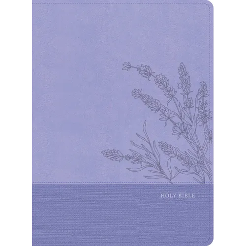 CSB Super Giant Print Reference Bible, Optimal Type, Digital Study Edition, Lavender Leathertouch