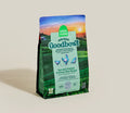Goodbowls pet food package on a beige background