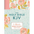 The Holy Bible Kjv: 5-Minute Bible Study Edition (Summertime Florals)